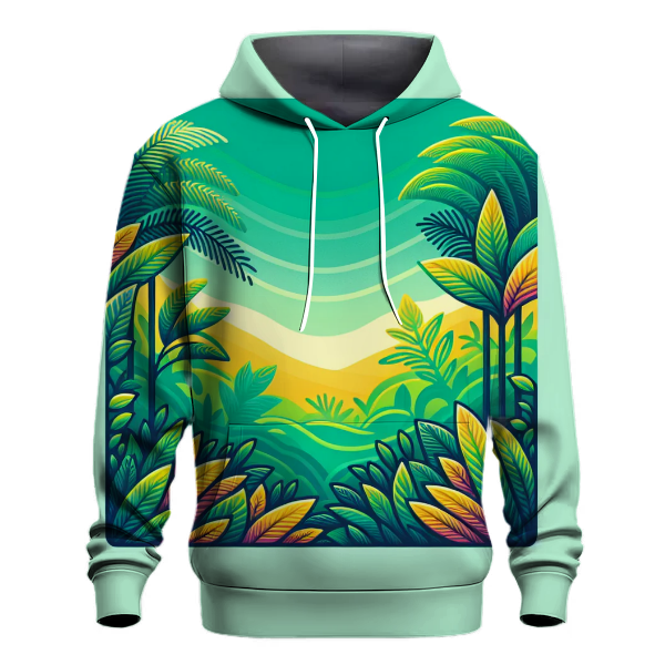 Tropical Forest Gradient Hoodie