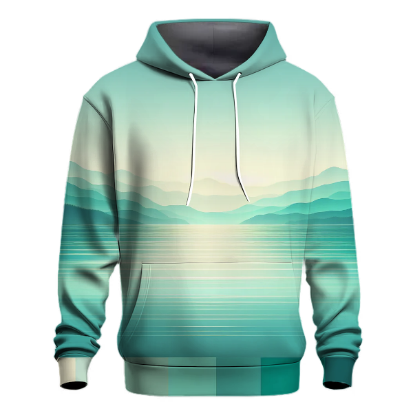 Glimmering Lagoon Gradient Hoodie