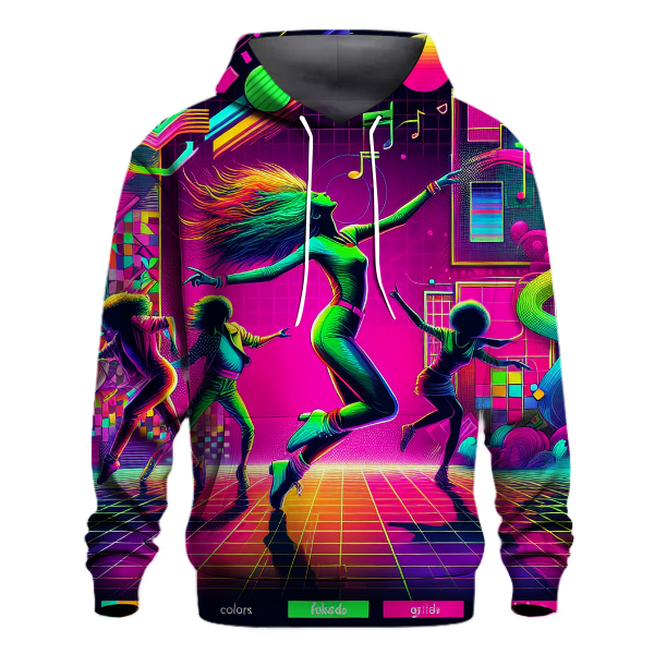 80s Electro Dance Hoodie