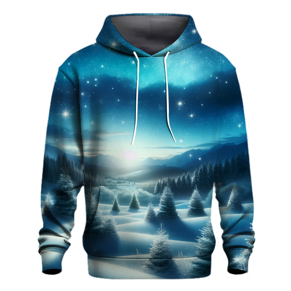 Starry Christmas Night Hoodie