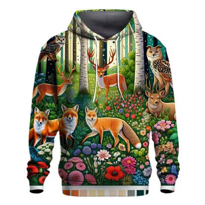 Mystical Forest Fauna Hoodie