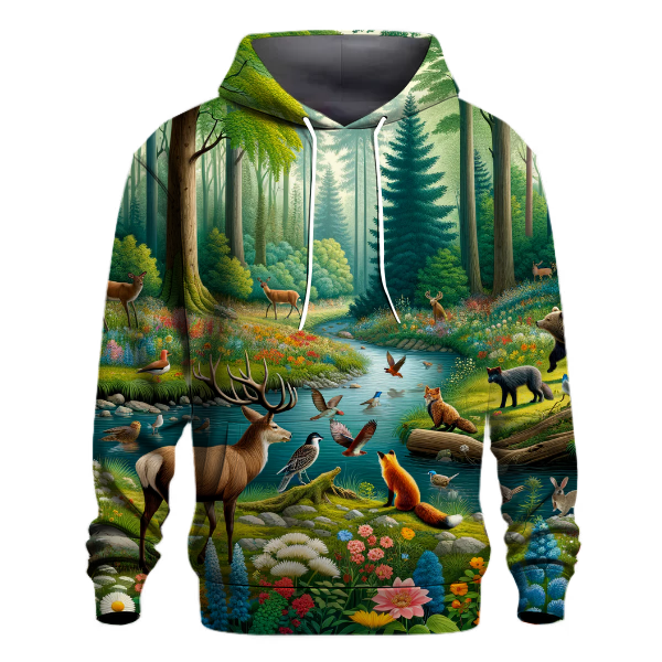 Enchanted Forest Friends Hoodie