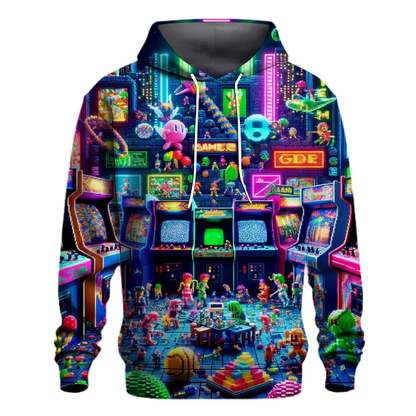 80s Arcade Retro Hoodie