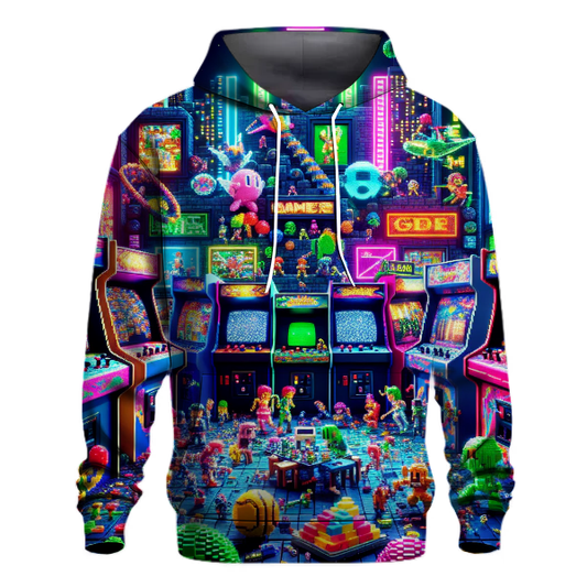 80s Arcade Retro Hoodie