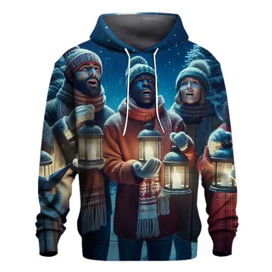 Starry Night Carolers Hoodie