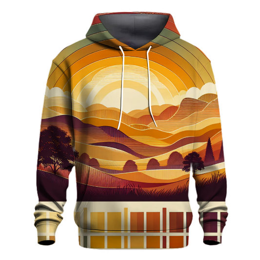 Rustic Sunrise Hoodie Hoodie Designs