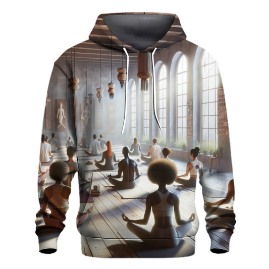 Yoga Mindfulness and Flow Hoodie