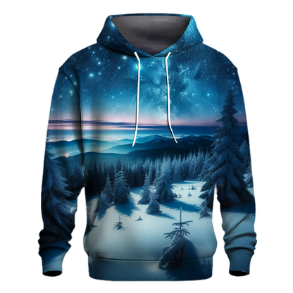 Starry Night Christmas Sky Hoodie