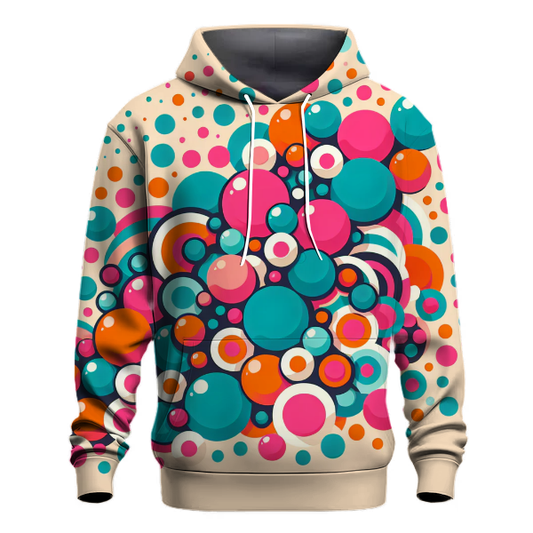 Abstract Funky Dots Hoodie