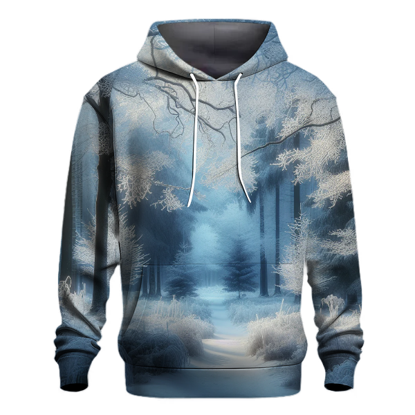 Mystical Frosted Forest Hoodie