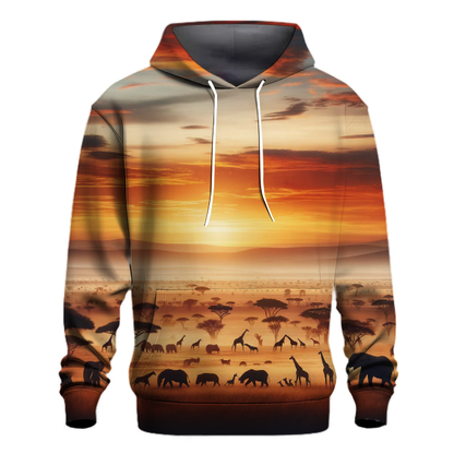 African Safari Vista Hoodie