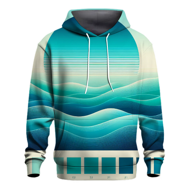 Azure Ocean Gradient Hoodie