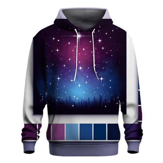 Starry Cosmos Gradient Design Hoodie