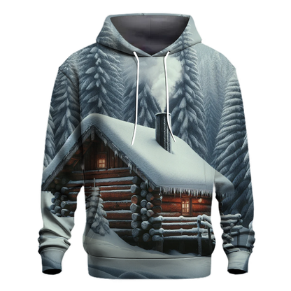 Yule Log Cozy Cabin Hoodie