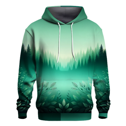 Whimsical Forest Gradient Hoodie