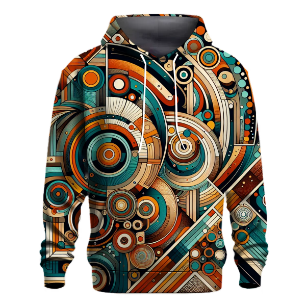 70s Inspired Retro Patterns Hoodie