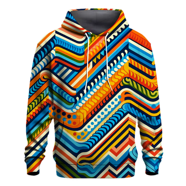 Zigzag Funk Fusion Hoodie