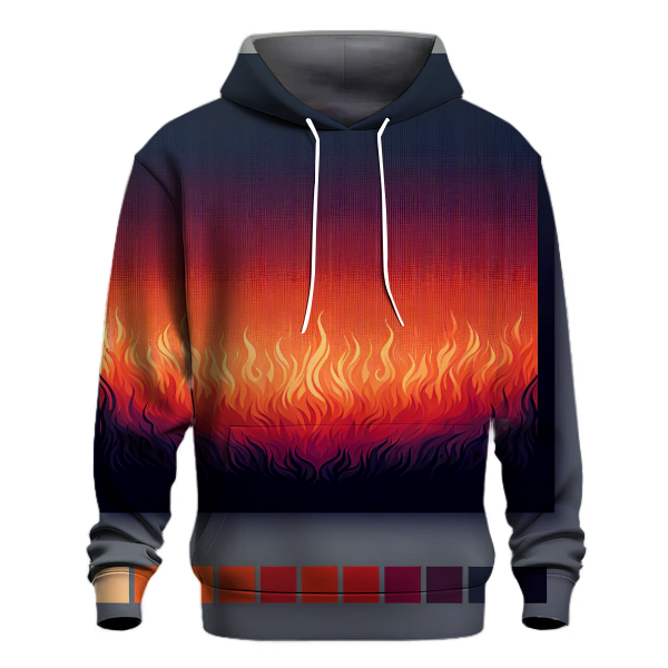 Ember Glow Fusion Hoodie