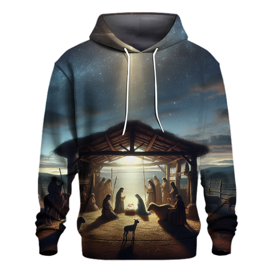 Starry Night Nativity Hoodie