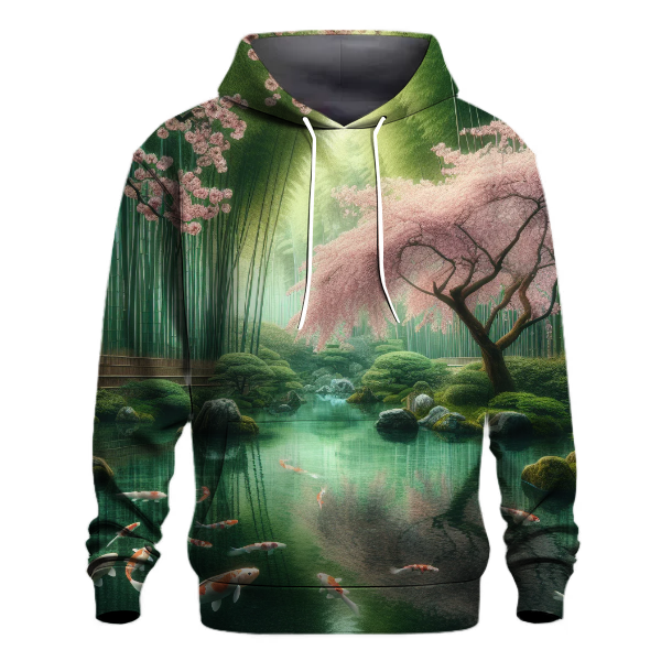 Zen Tranquility Garden Hoodie