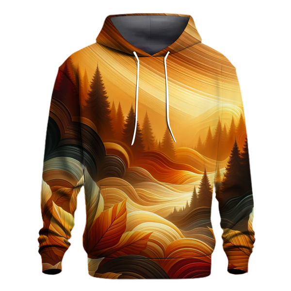 Autumn Forest Gradient Hoodie