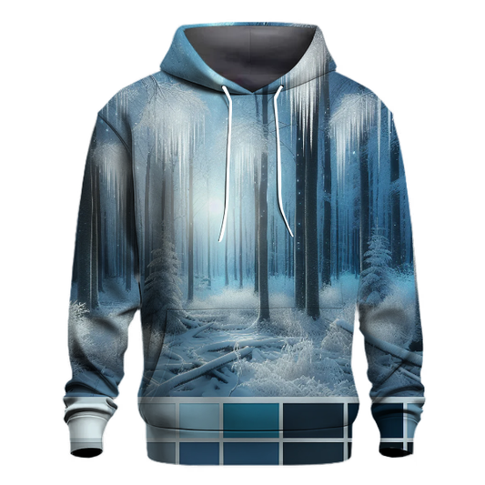 Icicle Fantasy Forest Hoodie