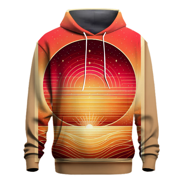 Golden Horizon Delight Hoodie