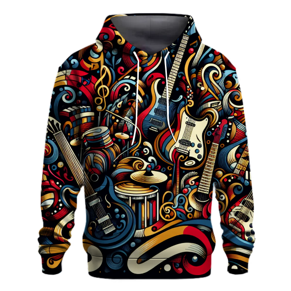 70s Music Vibes Hoodie