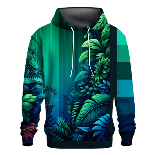 Rainforest Jewel Tones Hoodie