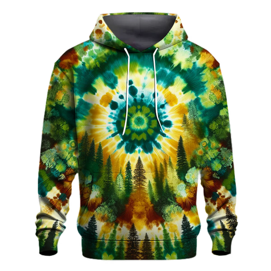 Electric Forest Tie-Dye Design Hoodie