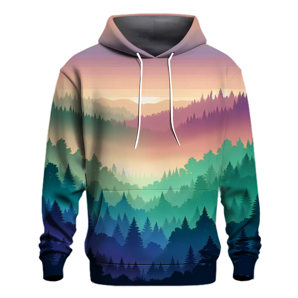 Forest Dusk Hues Hoodie