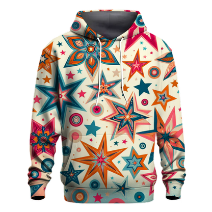 70s Retro Stars Hoodie