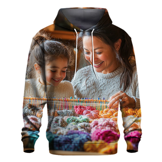 Woven Dreams Crafting a Family Tapestry Hoodie