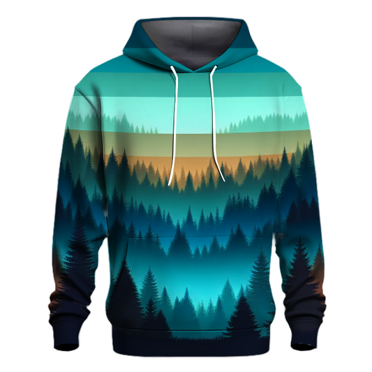 Mysterious Twilight Forest Hoodie