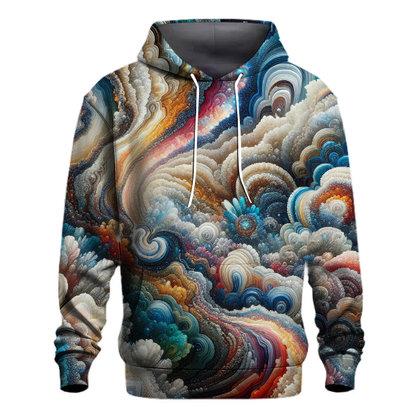 Abstract Geode Patterns Hoodie