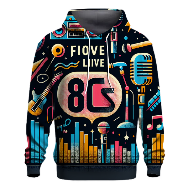 80s Music Festival Hoodie