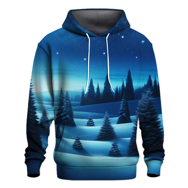 Starry Night in the Forest Hoodie