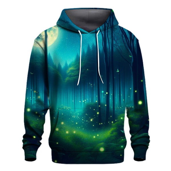 Mystical Night Forest Hoodie