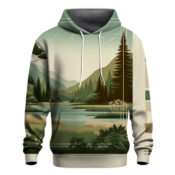 Peaceful Forest Retreat Hoodie