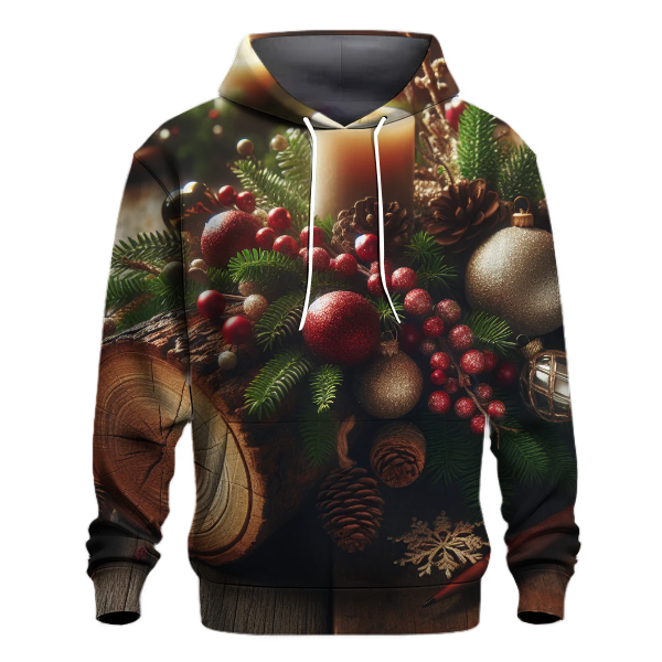 Yule Log Festivity Hoodie