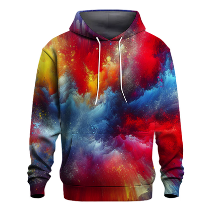 Fiesta Colors Tie-dye Design Hoodie