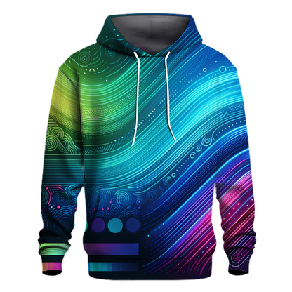 Bold Neon Nights Hoodie