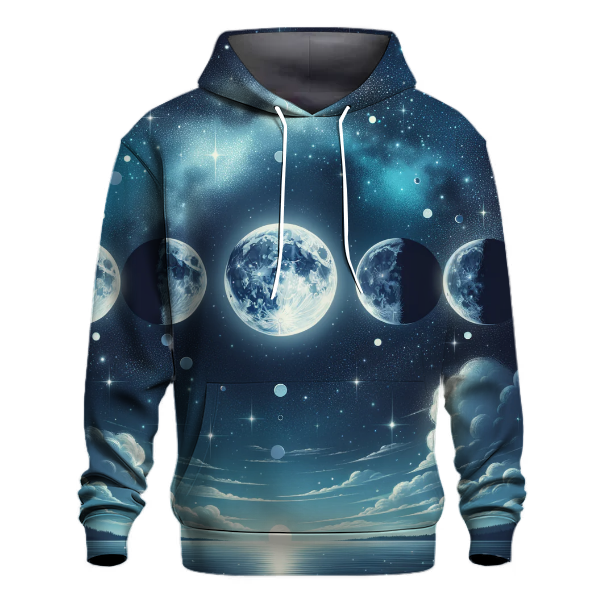 Celestial Moon Phases Hoodie