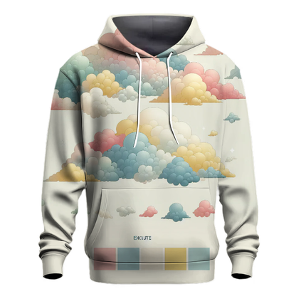 70s Dreamy Clouds Hoodie