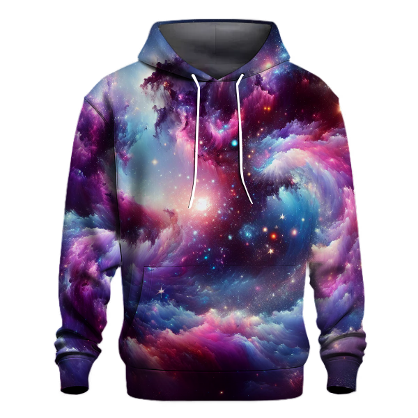 80s Neon Galaxy Hoodie