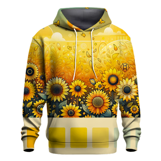 Sunflower Field Gradient Hoodie