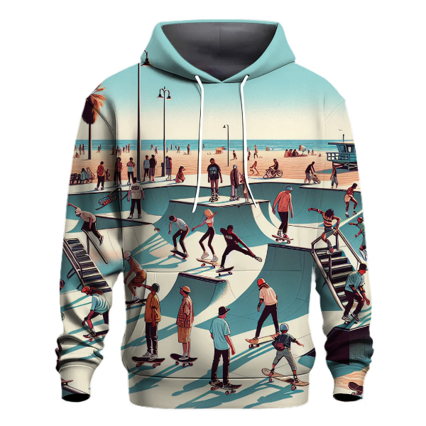 Skateboarding - Venice Beach Hoodie