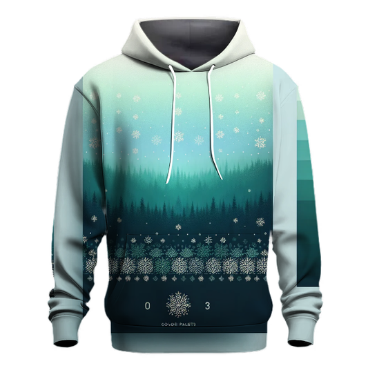 Cozy Winter Forest Hoodie