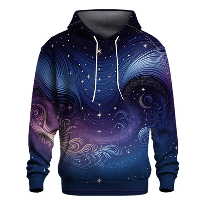 Starry Night Dream Gradient Hoodie