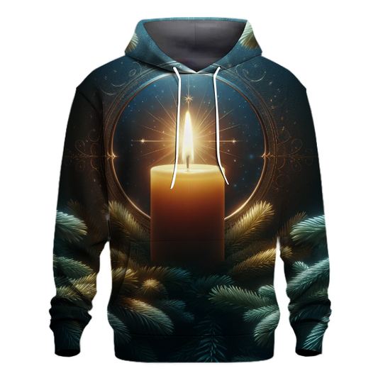 Yule Candle Glow Hoodie